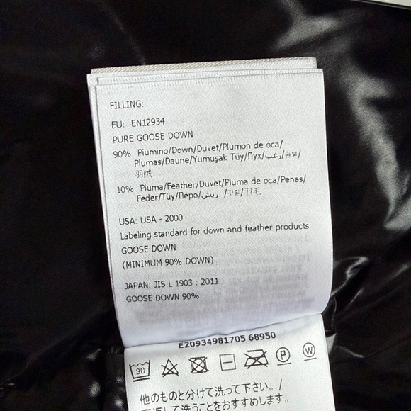 Moncler Puffer Down Long Jacket- Black - Picture 15 of 15